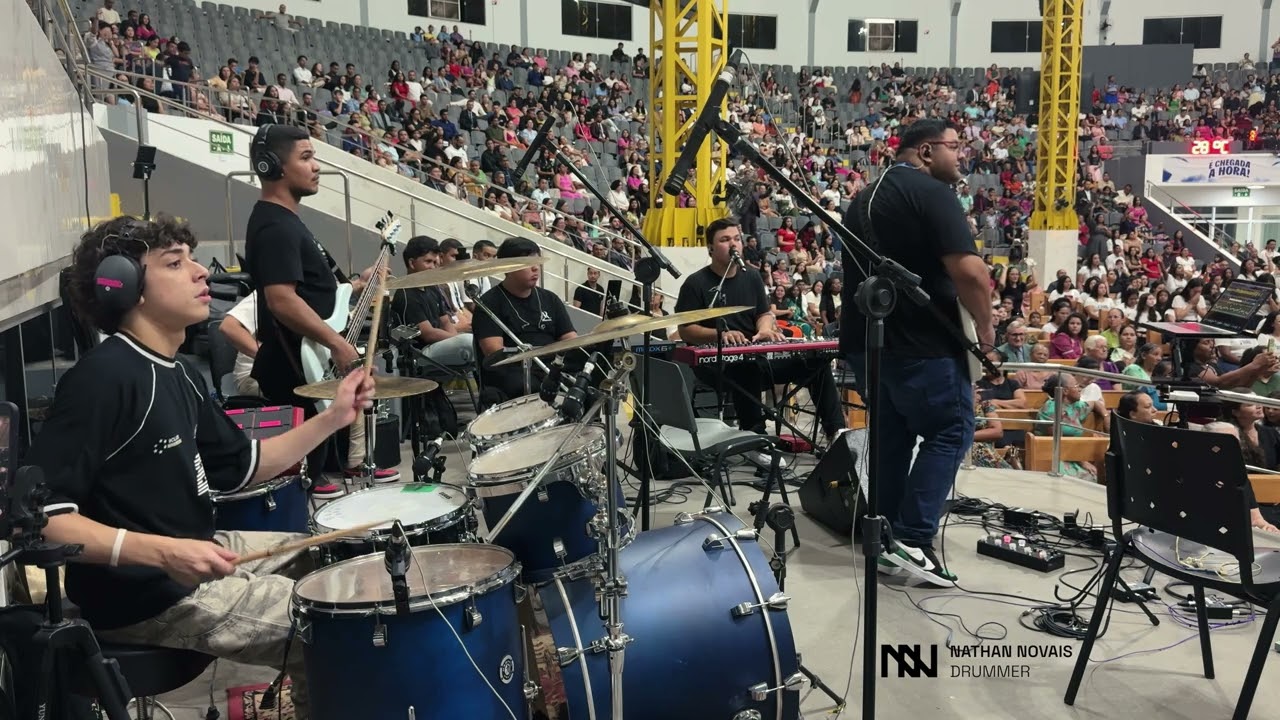 Nathan Novais - Umadeser Parte 2 - #drums #drumcam #gospelmusic 
