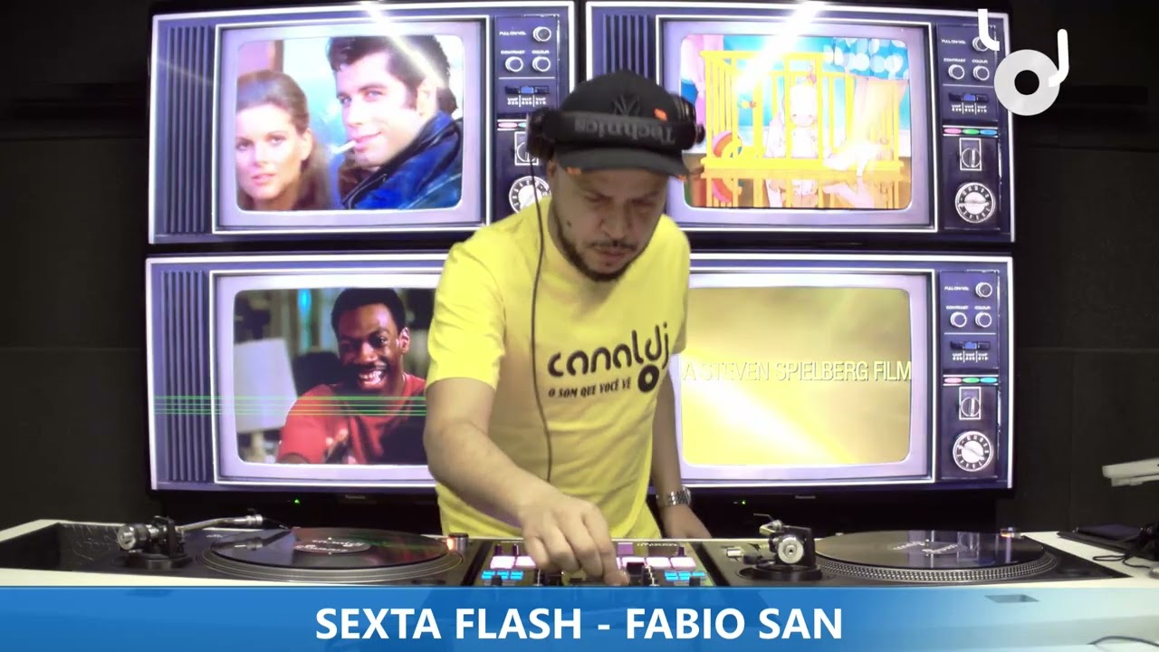 DJ FABIO SAN - ANOS 90 - PROGRAMA SEXTA FLASH - 19.07.2024