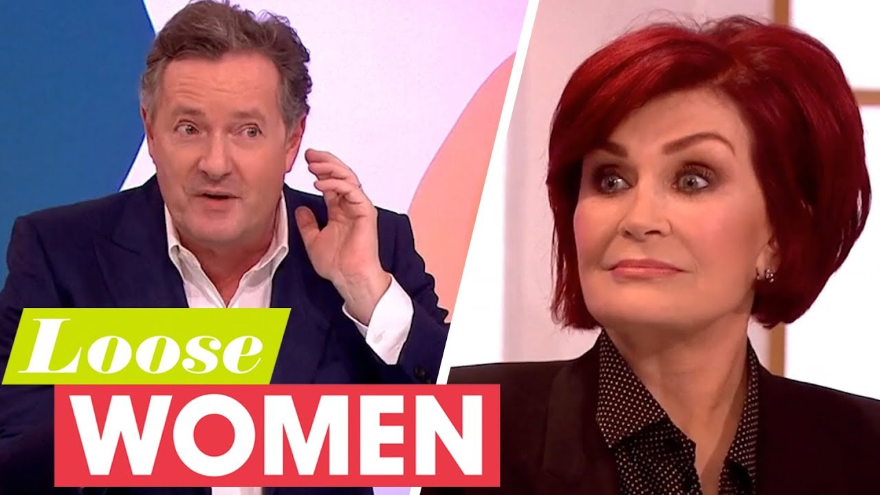 Piers Morgan Was Once Nearly Strangled by Sharon Osbourne! | Loose Women