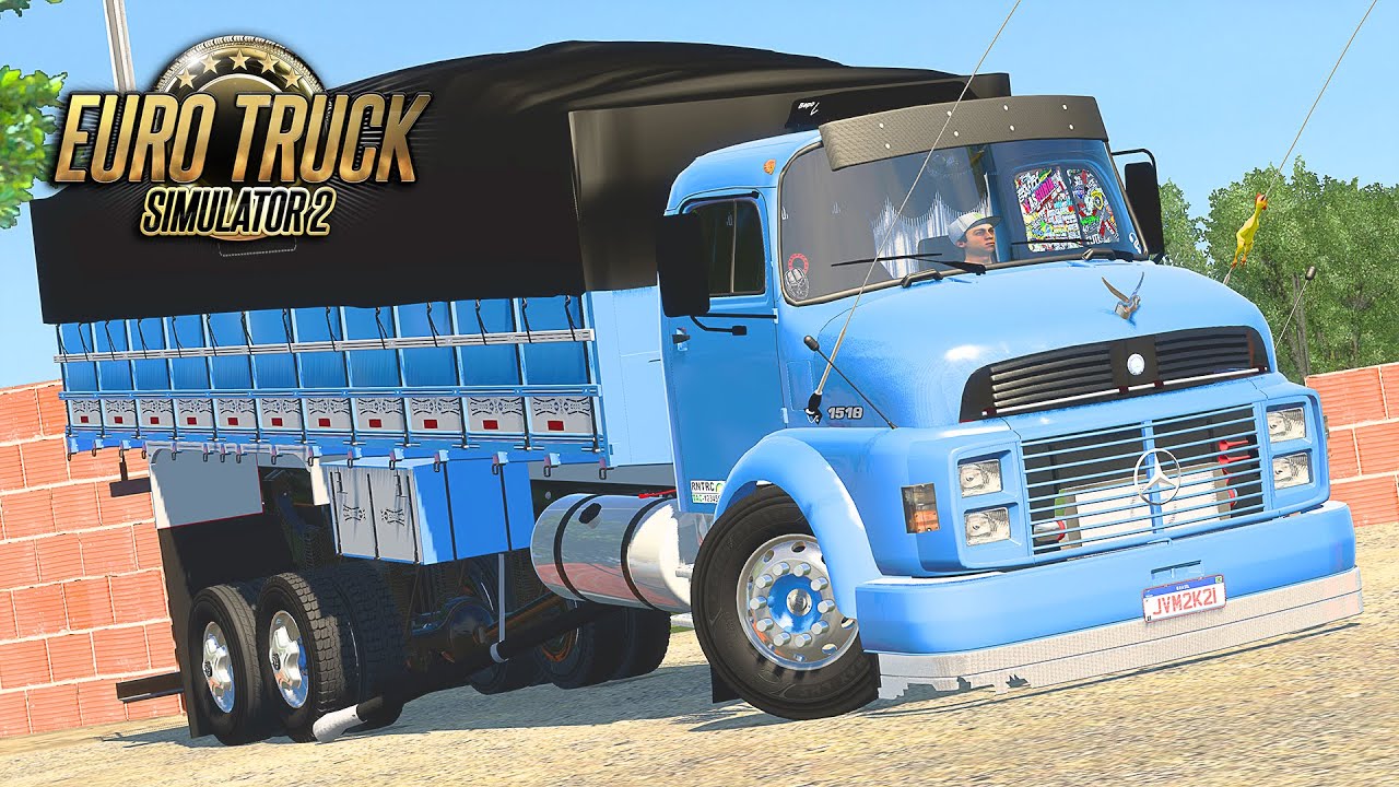 MB 1518 no Granel de Silagem - Euro Truck 2