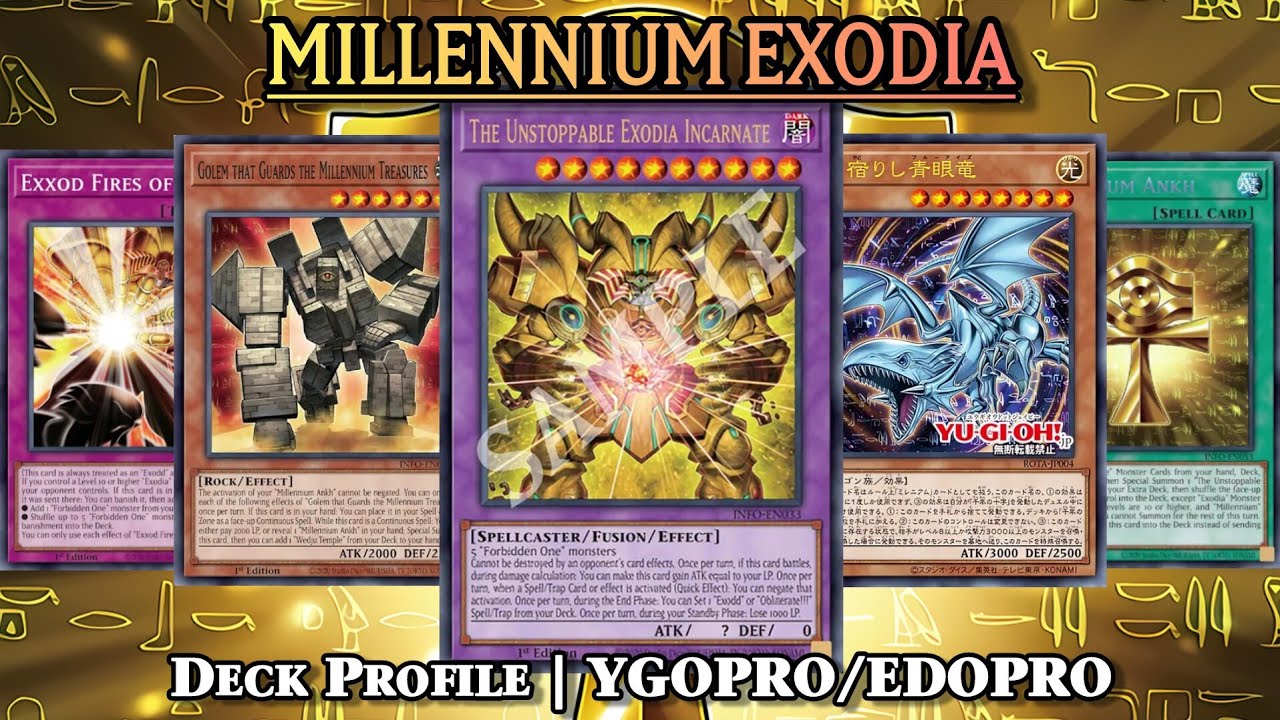 MILLENNIUM EXODIA ft. Soul Dwelling BLUE-EYES | Pre Release Testing [YGOPRO/EDOPRO]