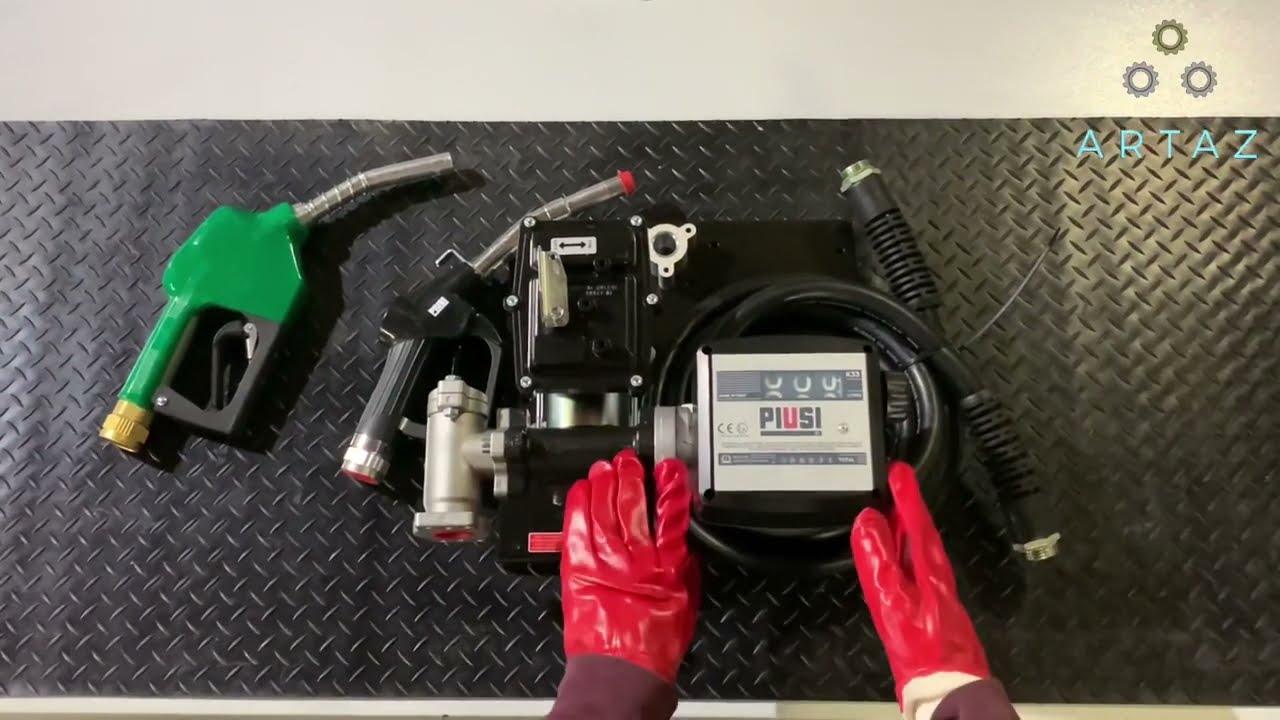 Заправочный комплект для бензина 220 в Piusi ST EX50 230V K33 ATEX AUT NOZZLE RU VERSION F00377010