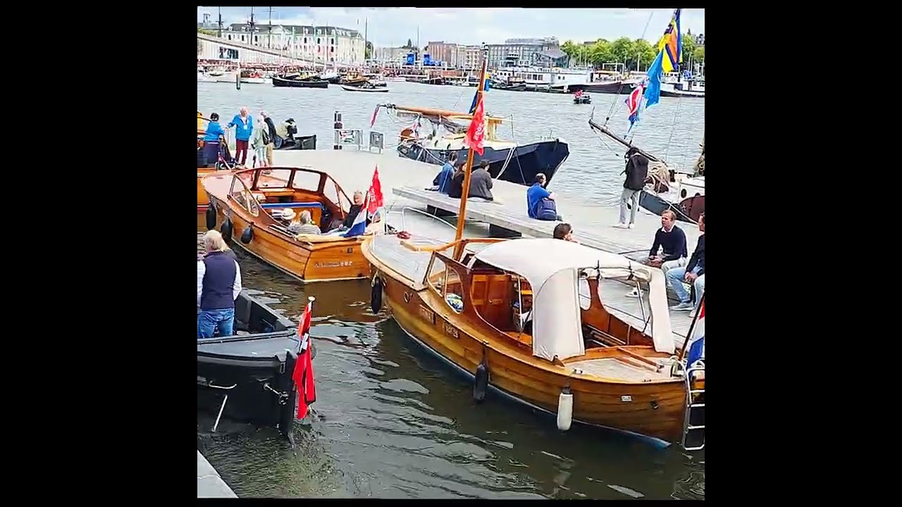Sail 2025 Tall Ship Crew and Yacht Parade - Oosterdock, Amsterdam