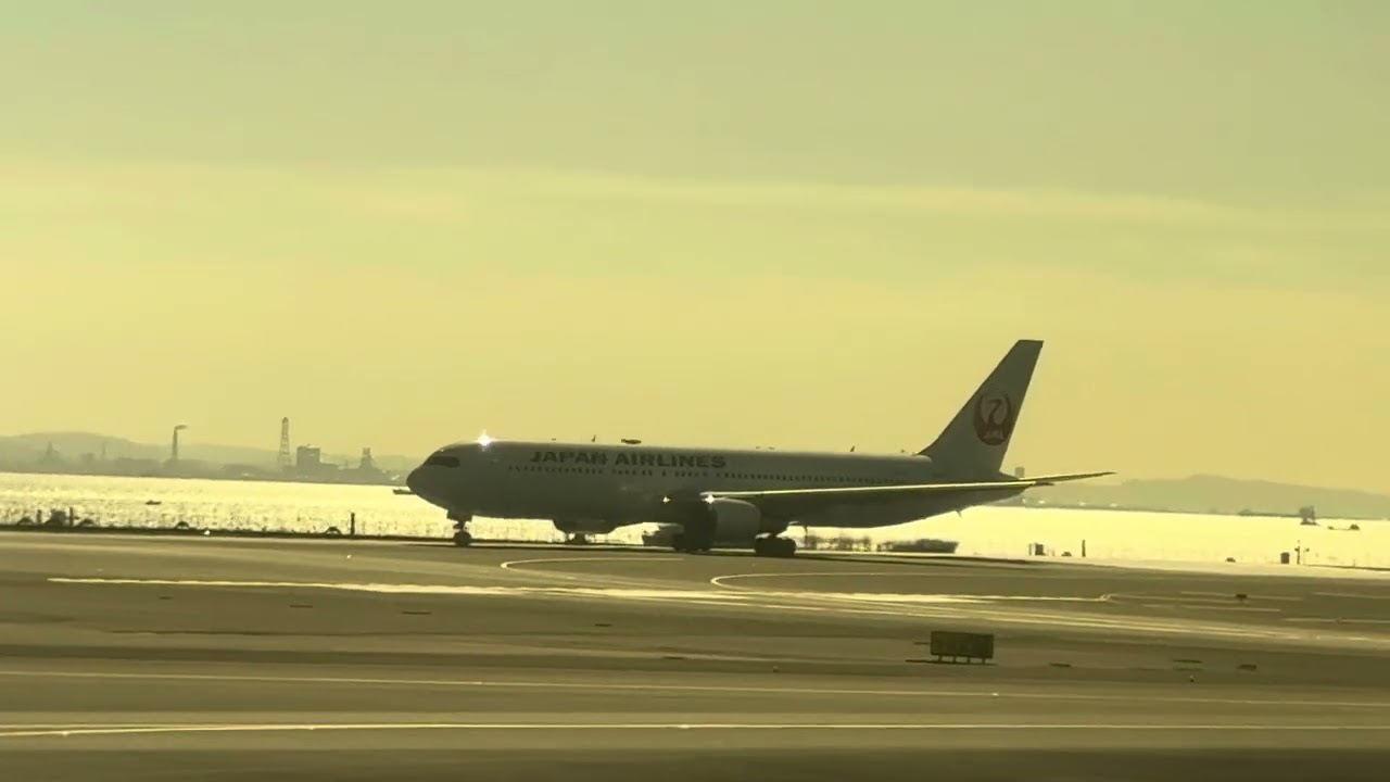 From Taxiing to Takeoff, Haneda Airport, Tokyo International Airport, Japan.