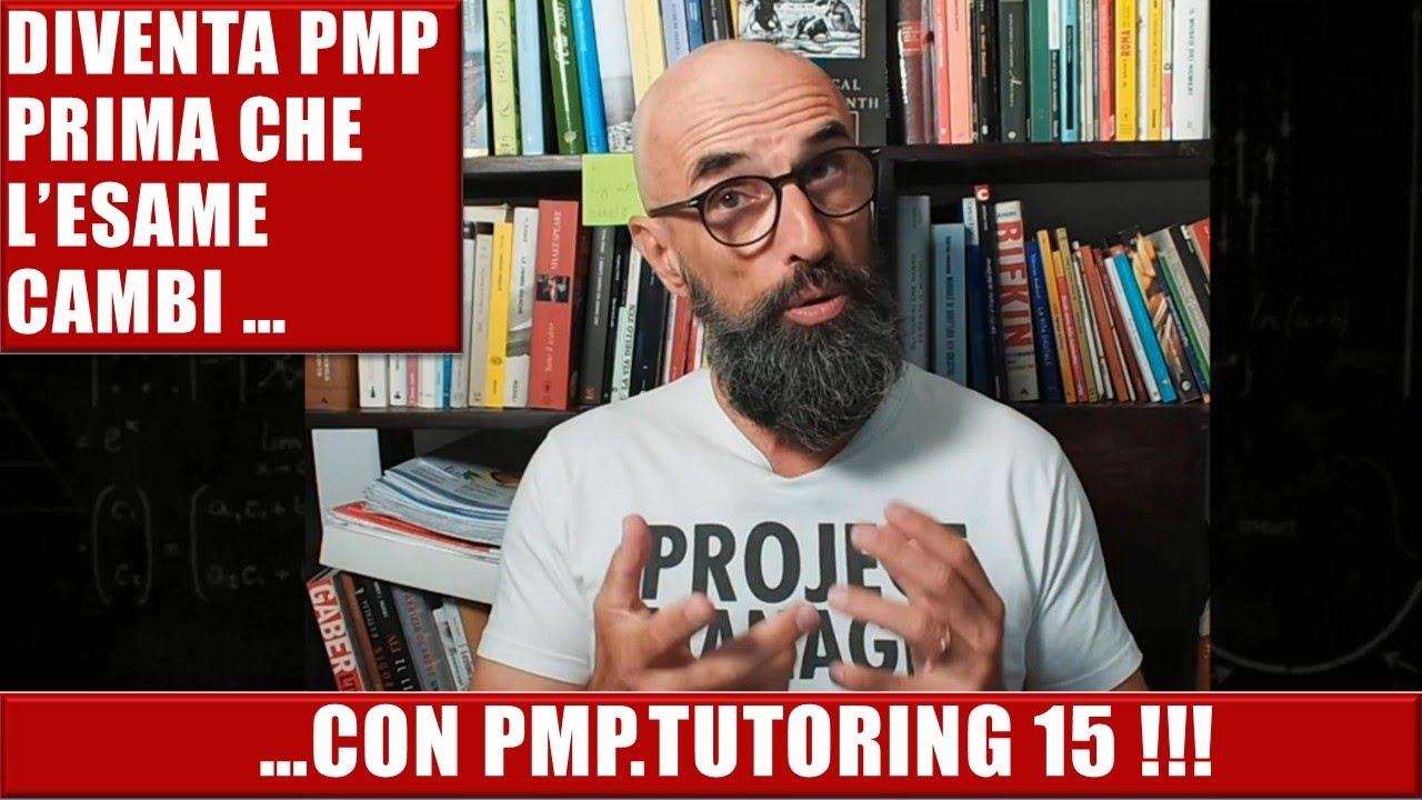 DIVENTA PMP PRIMA CHE L'ESAME CAMBI  A LUGLIO 2026 !!!