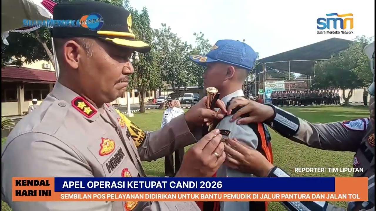 Apel Operasi Ketupat Candi 2026, 9 Pos Pelayanan Didirikan Untuk Bantu Pemudik di Pantura dan Tol