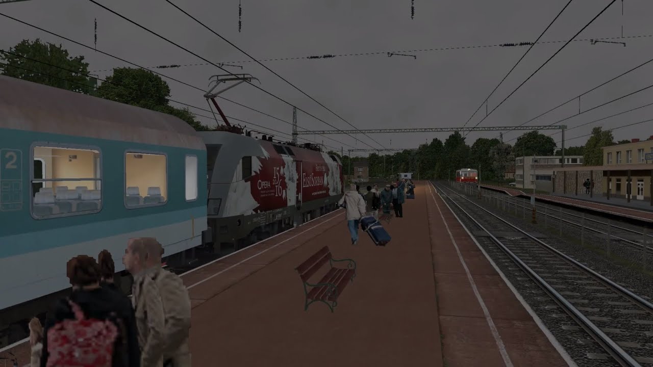 470 004 Taurus: Keszthely - Balatonszentgyörgy 🚆(Open Rails)(Microsoft Train Simulator)
