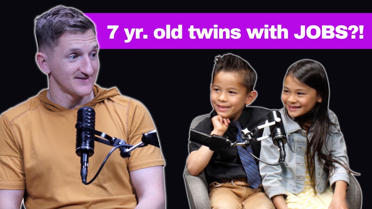 Ep. 12 |  7 Yr. Old twins 👯‍♂️ being interviewed by there dad