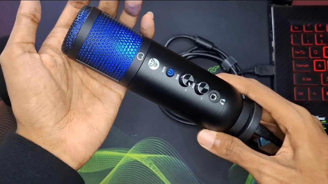 Fantech Leviosa MCX01 Condenser Mic Unboxing 