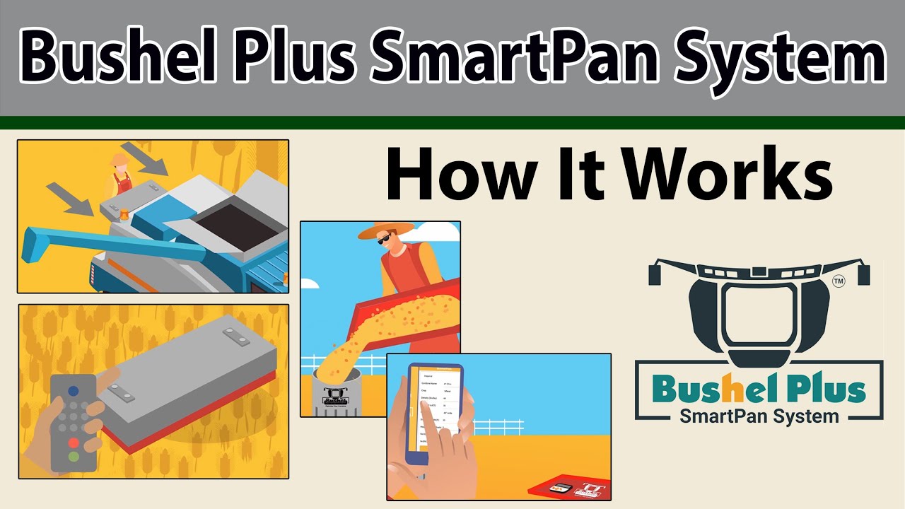 Bushel Plus SmartPan System - How it Works  - An Animated Explanation - A Better Drop Pan Syst