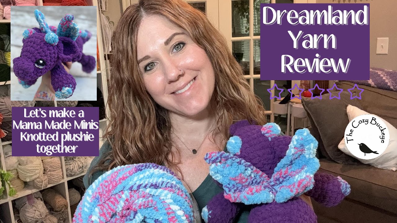Yarn Review / Crochet a Knotted Plushie with Me