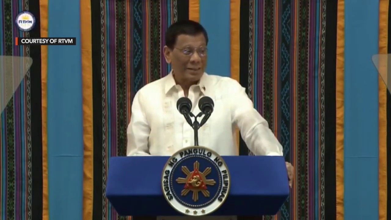 Duterte talks Boracay, Manila Bay rehab in 4th SONA