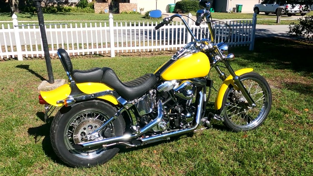 FOR SALE:  RARE 1984 EVO Harley FXST