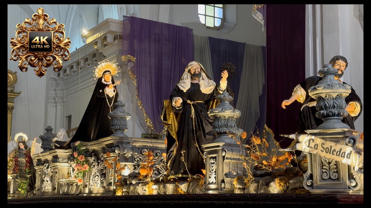Salida de la Magna Procesión de la Santísima Virgen de Soledad - Sábado de Gloria