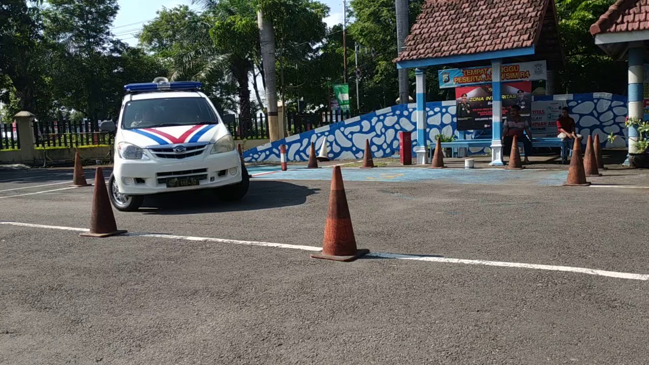 Tes SIM A POLRES Nganjuk - BERHASIL LULUS