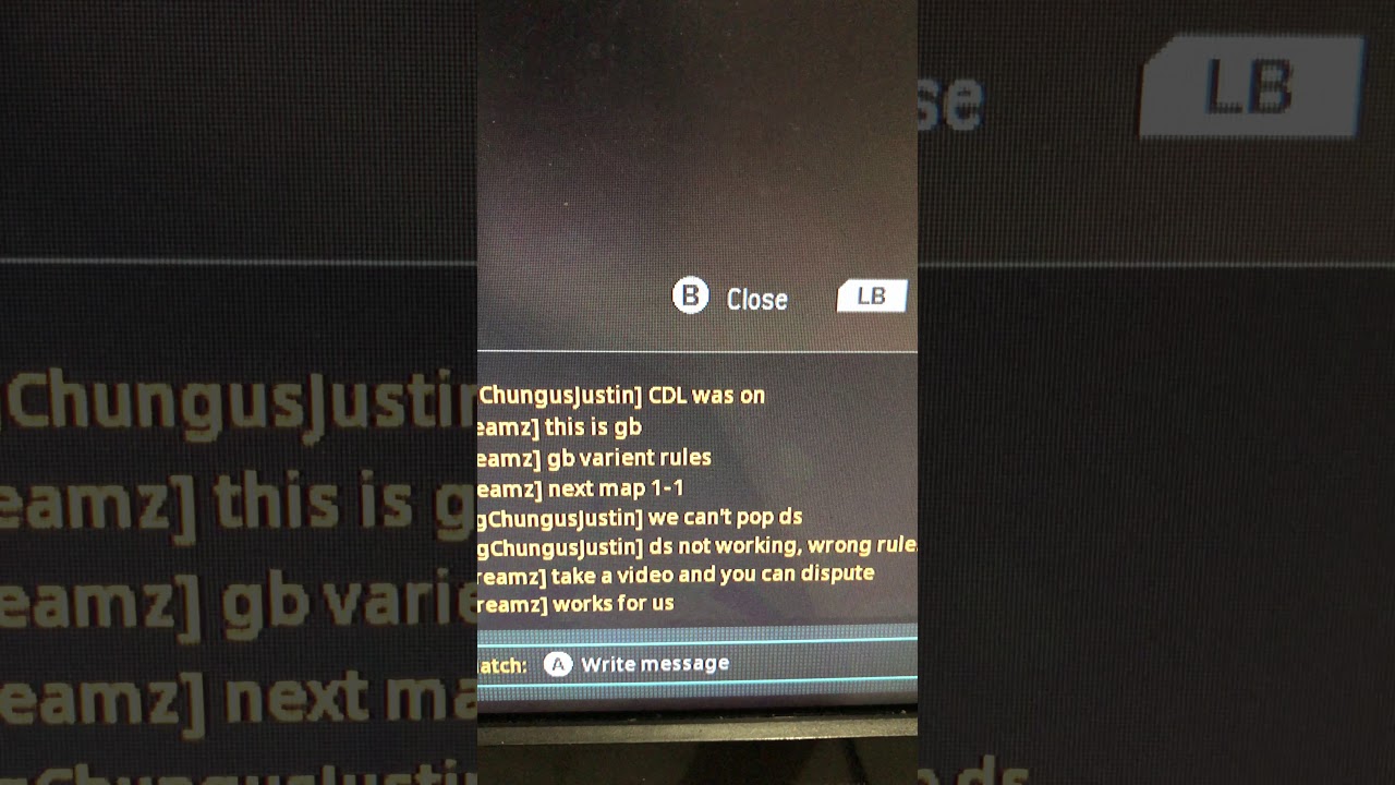 GB DISPUTE NO FIELD UPGRADE