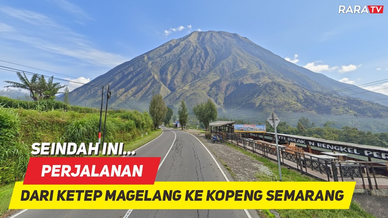 TERNYATA KEREN‼️Perjalanan Menyusuri Kelokan Jalan di Lereng Merbabu
