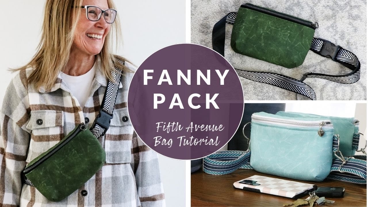 Easy Everyday Sling Bag Tutorial | Fifth Avenue Fanny Pack