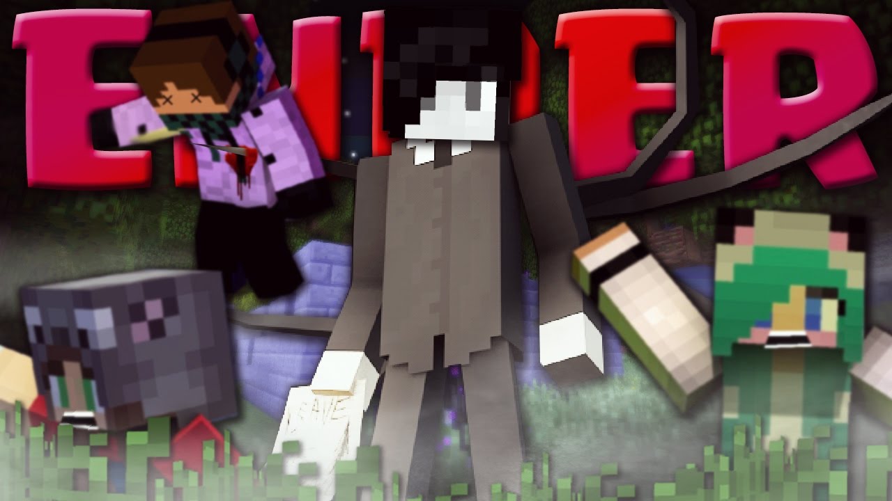 IL MURDERER DIVENTA LO SLENDERMAN - Minecraft ITA - ENDER w/ KeNoia Marcy CharlieMoon