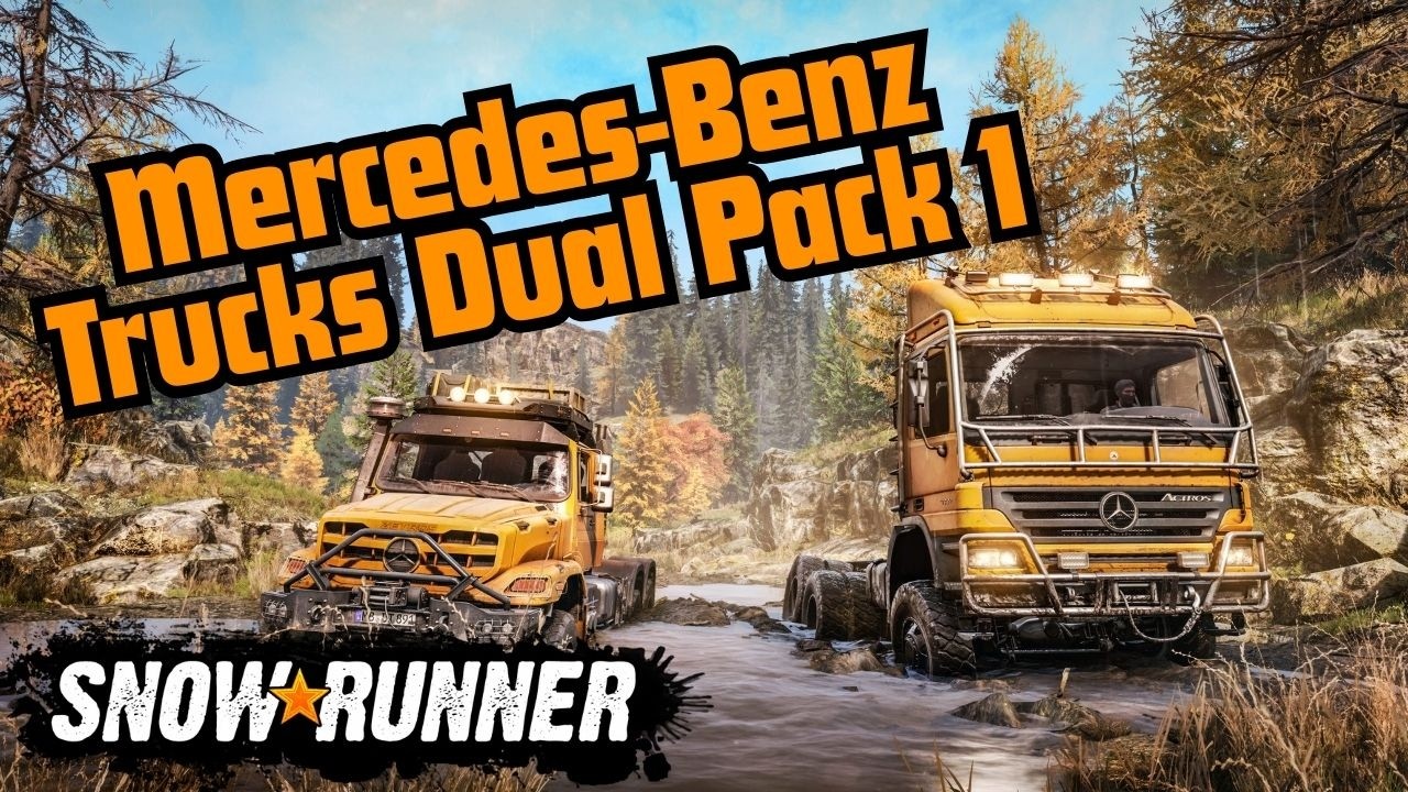 Snowrunner Mercedes-Benz Trucks Dual Pack 1