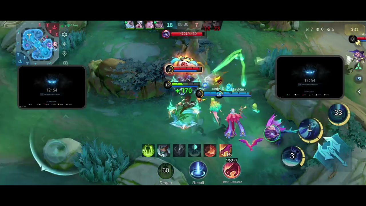 ML - Silvana Game play 😱😱🔥 