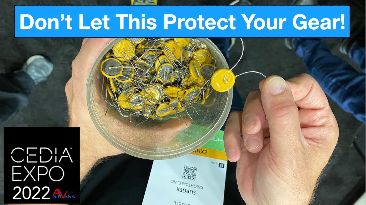 SurgeX Can Take a 6,000 Volt Hit Without Breaking a Sweat, Surge Protection at CEDIA 2022