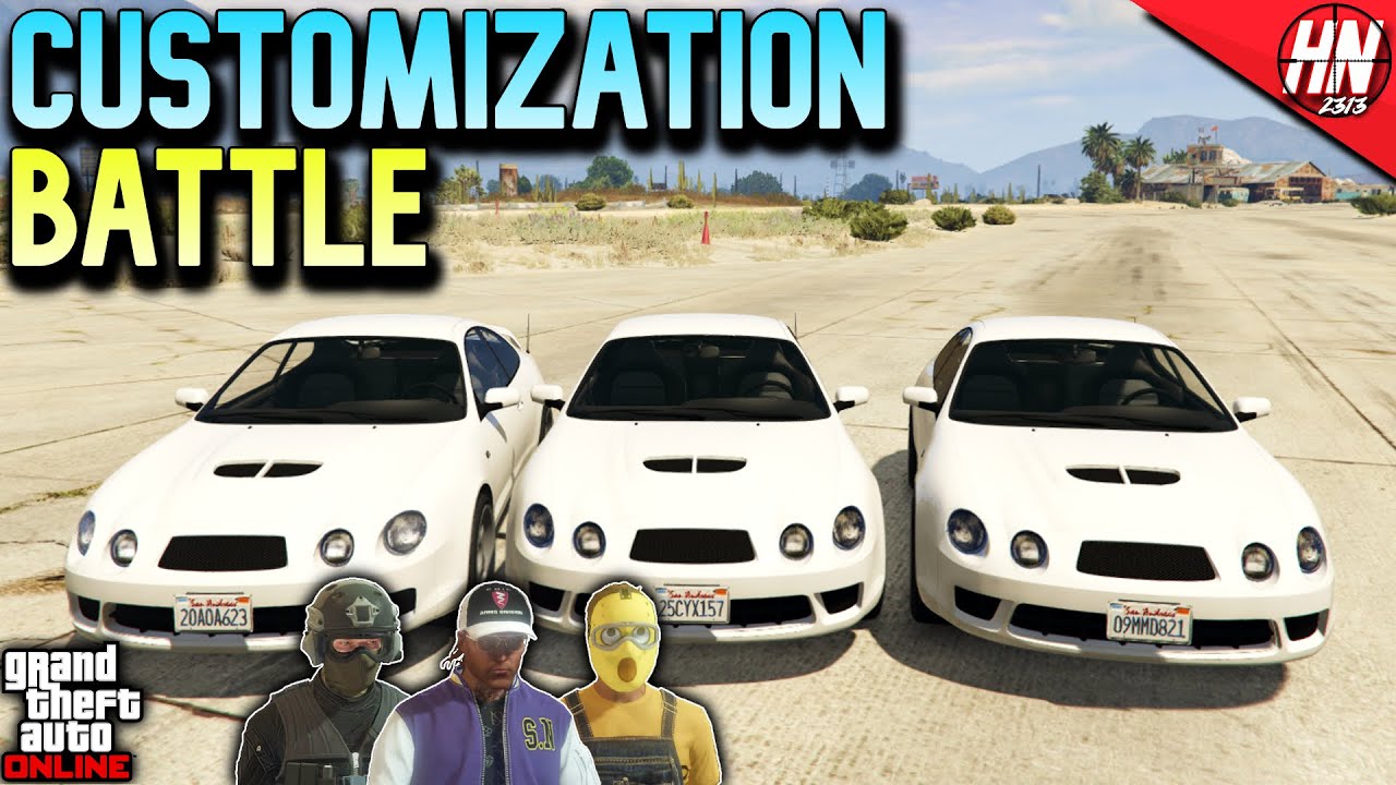 Karin Calico GTF Customization Battle! | GTA Online