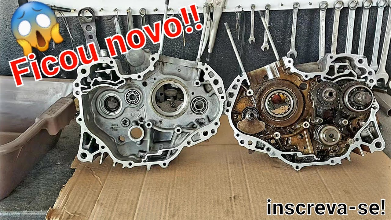 Como fazer limpeza das carcaças do motor e deixar novinhas
