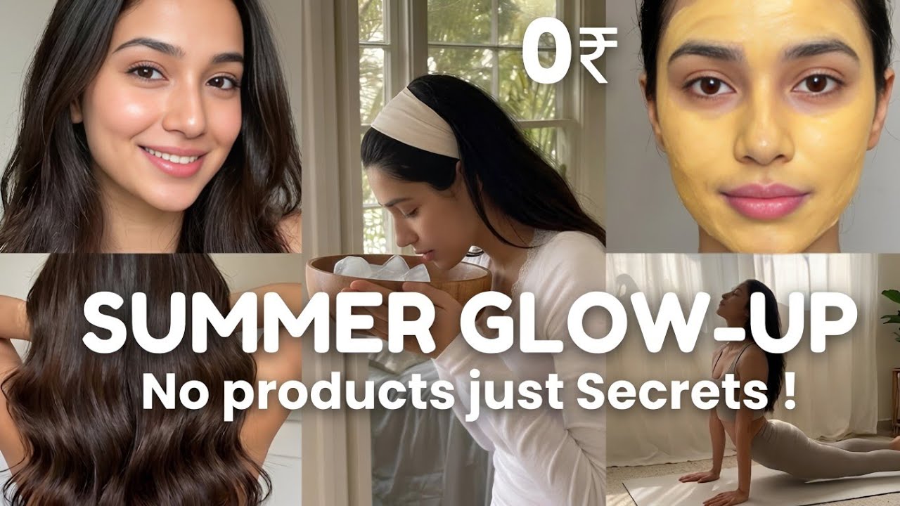 7 Feminine Glow Up Tips to Look Pretty Without Makeup (SUMMER EDITION)