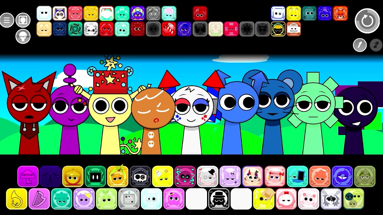 Incredibox:Sprunki Iosaine Sprunki OCs | New Update!!!