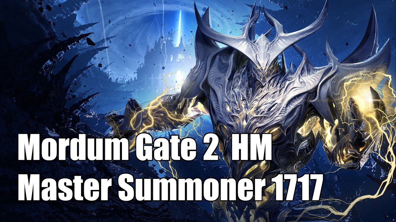 [Lost Ark] Master Summoner - Mordum Hard Mode Gate 2  - 1717 (2200 Gear Score)
