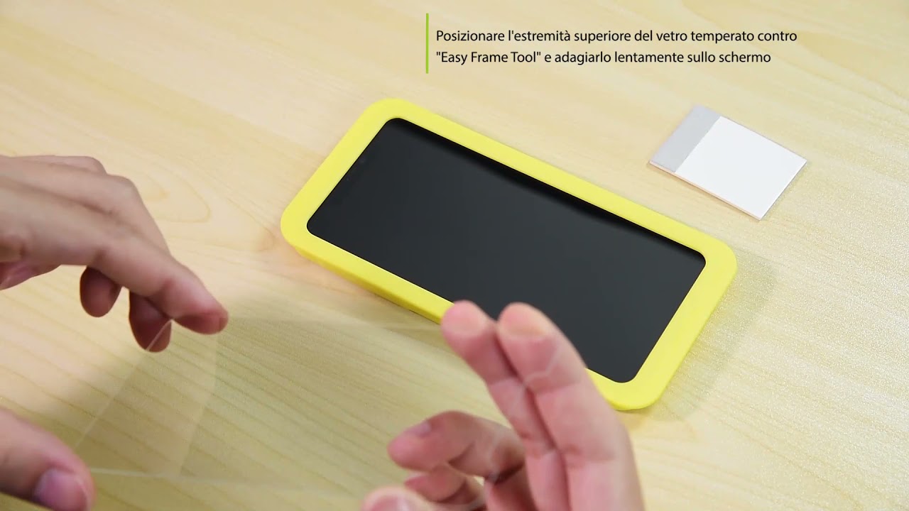 iVoler Pellicola salvaschermo in vetro con video di installazione 
