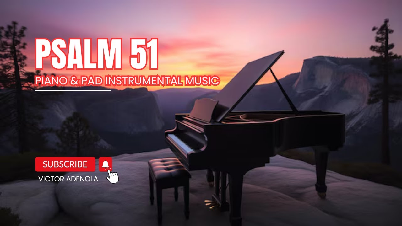 Psalm 51 | INSTRUMENTAL MUSIC | PIANO & PAD | REFLECTIVE & MEDITATION MUSIC | 