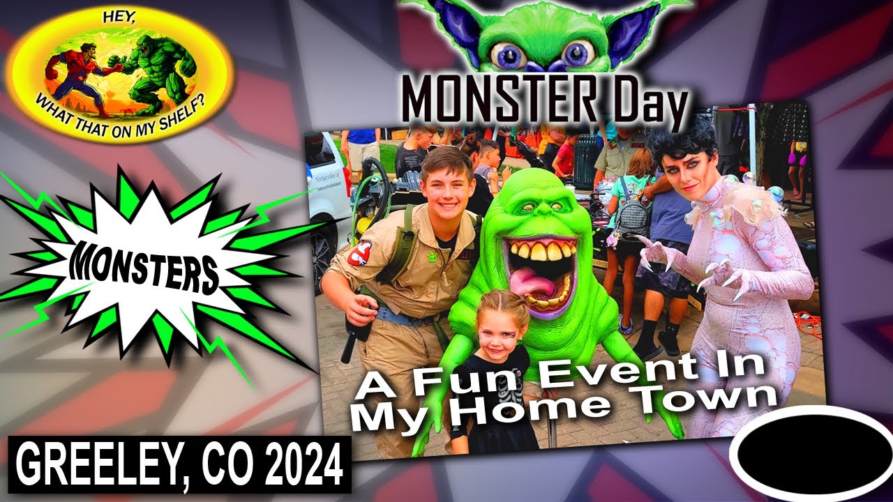 MONSTER DAY 2024 - A Fun Yearly Event In My Home Town Of Greeley Colorado - Halloween Mood -