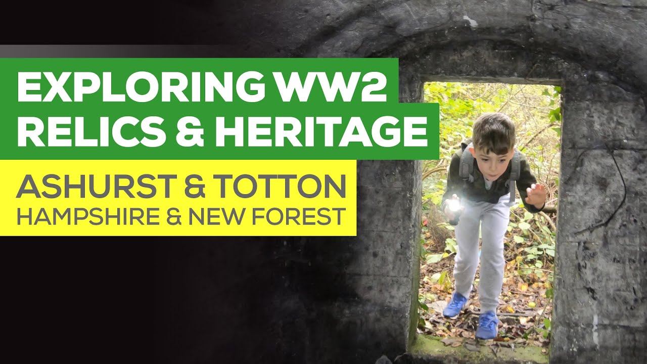 Finding WW2 Heritage in Totton & Ashurst, New Forest
