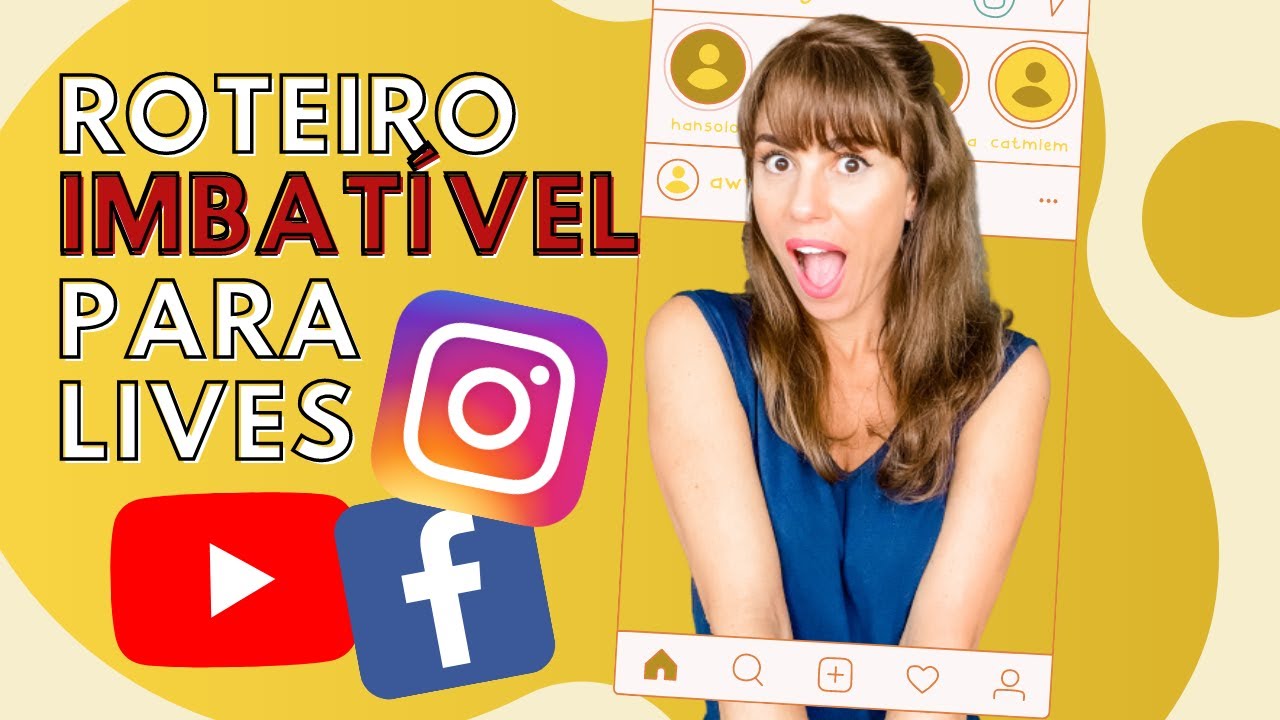Como fazer lives interessantes para Instagram e Youtube: roteiro, o que falar, como engajar