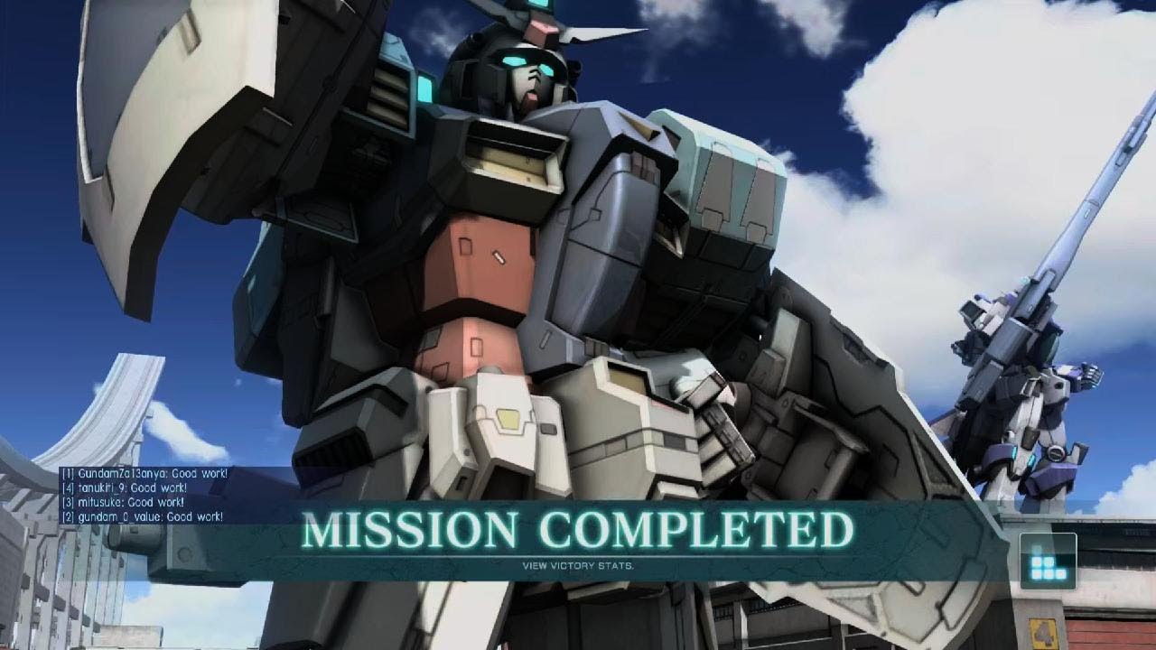 GBO2 - Gundam Development Plan, Gundam GP01 Aqua gameplay.