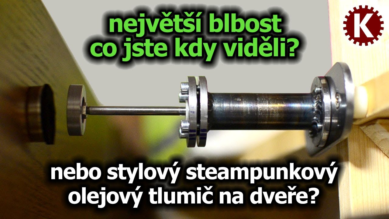 BASTL - krásný a stylový olejový tlumič na dveře :)