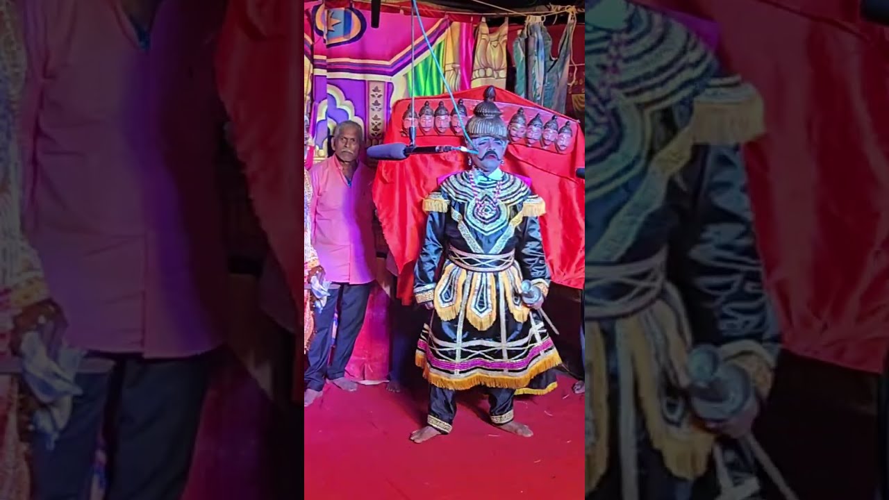पोचरी बहुरंगी नमन  | पोचरी रावणाची दमदार डान्स एन्ट्री 🔥 | पारंपरिक नमन 2026 #कोकणकलासंस्कृती #नमन