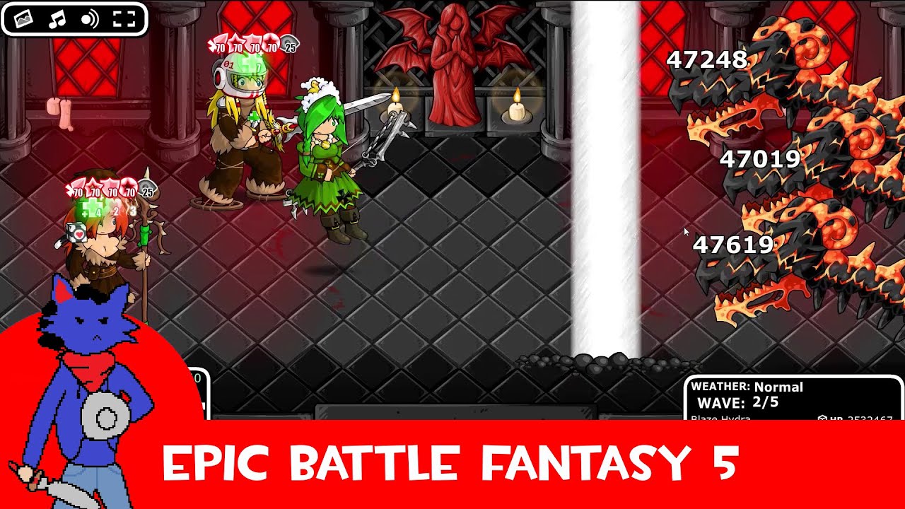 Epic Battle Fantasy 5 - Mini Boss Rush (Epic Difficulty)