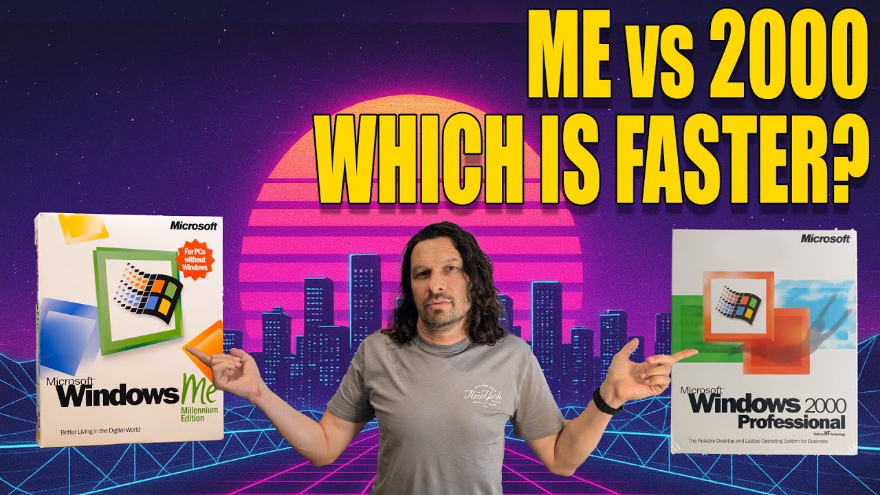 Windows ME vs Windows 2000 on a Pentium III – Which Was Faster in 2000?