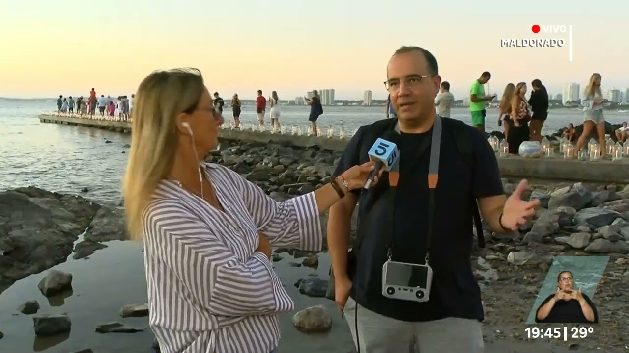 Se realiza una ceremonia con motivo del Día del muelle de Mailhos, en Punta del Este