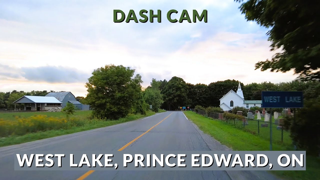 🌅 Scenic Drive Around West Lake | Discover Prince Edward County! 🚗💖