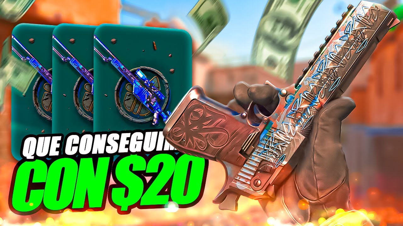 Que CONSEGUIMOS con 20USD en KEYDROP