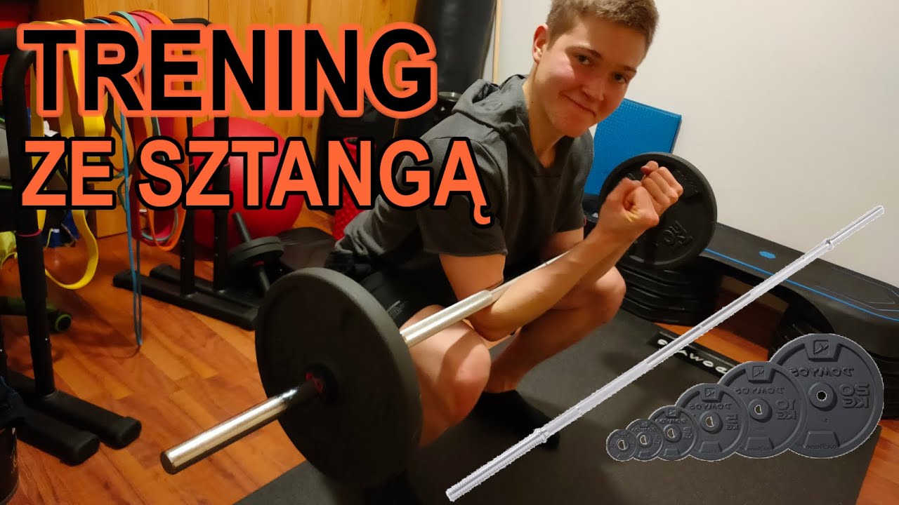 Jak ćwiczyć ze sztangą? - najlepsze ćwiczenia na całe ciało | Pomysł na trening