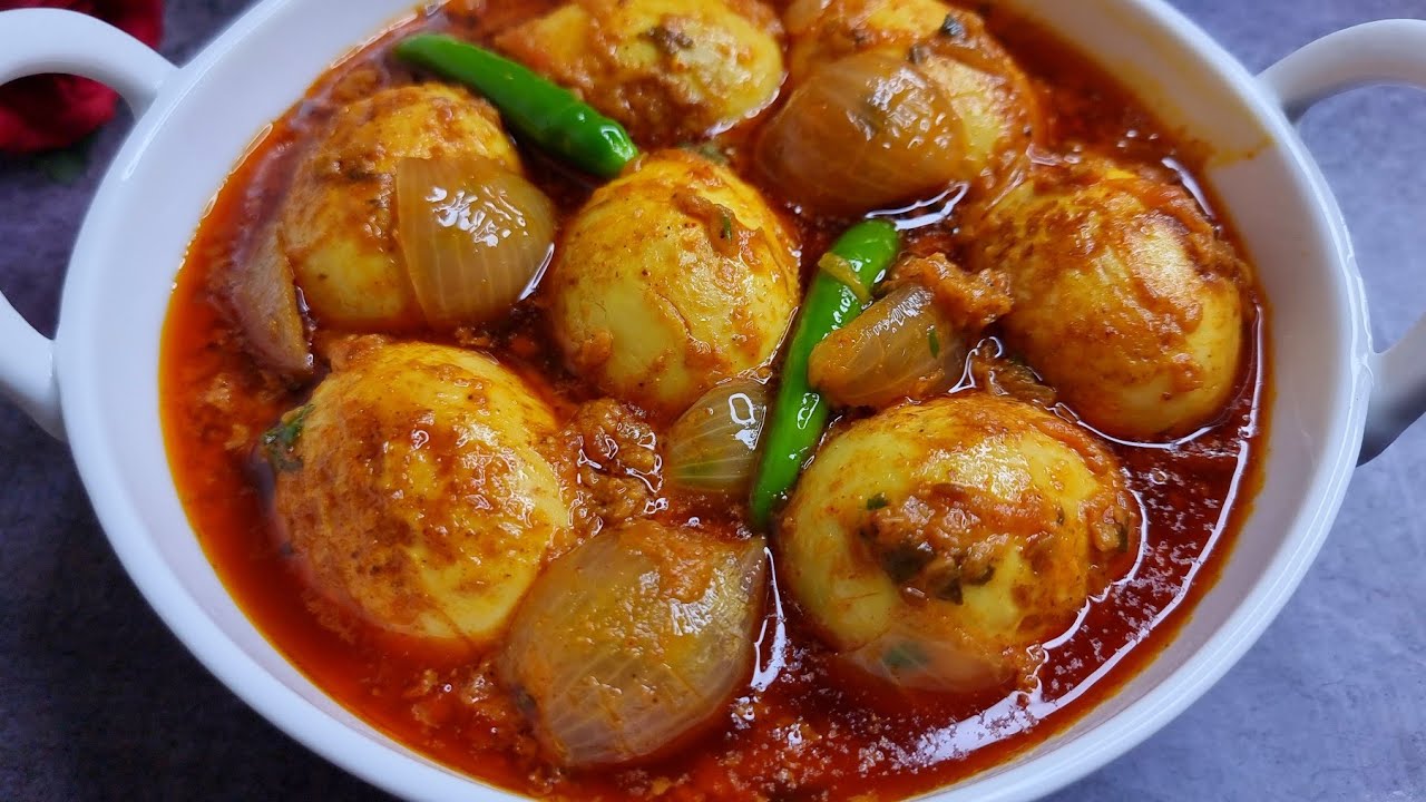 Dhaba Style Anda Do Pyaza Recipe | Delicious Egg Curry ♥️