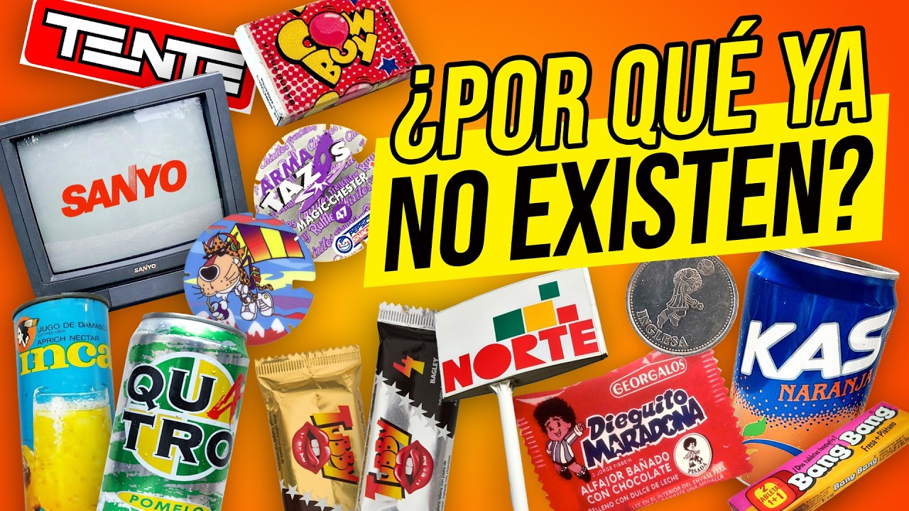30 PRODUCTOS que YA NO EXISTEN MÁS