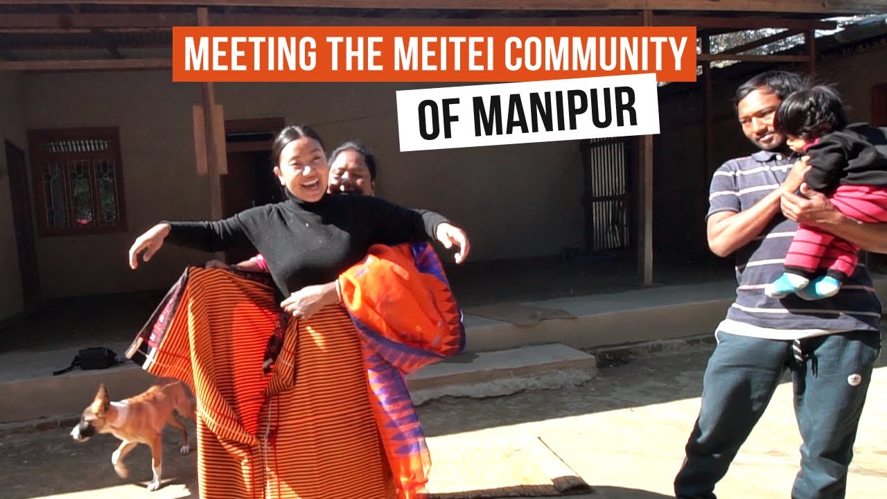 My First Meet with Meitei People, Manipuri Vlog - (Visiting Phayeng Village)