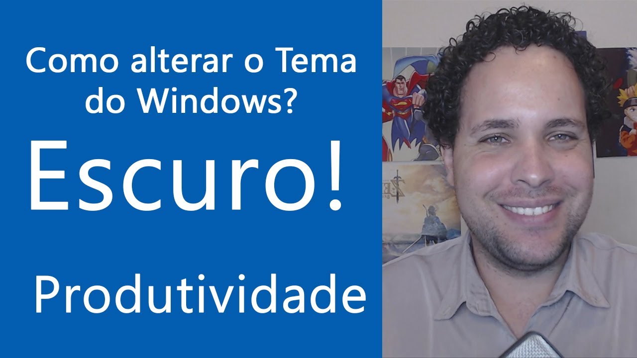 Como trocar o tema do Windows 10 para escuro?