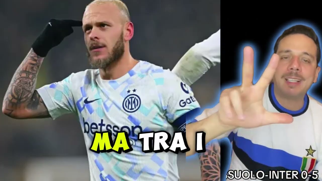 SASSUOLO-INTER 0-5 Luca Mastrangelo reagice dopo partita, elogi per DI MARCO